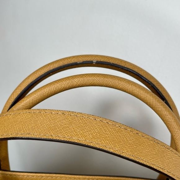 Michael Kors Hamilton Saffiano Leather Satchel - Picture 11 of 15